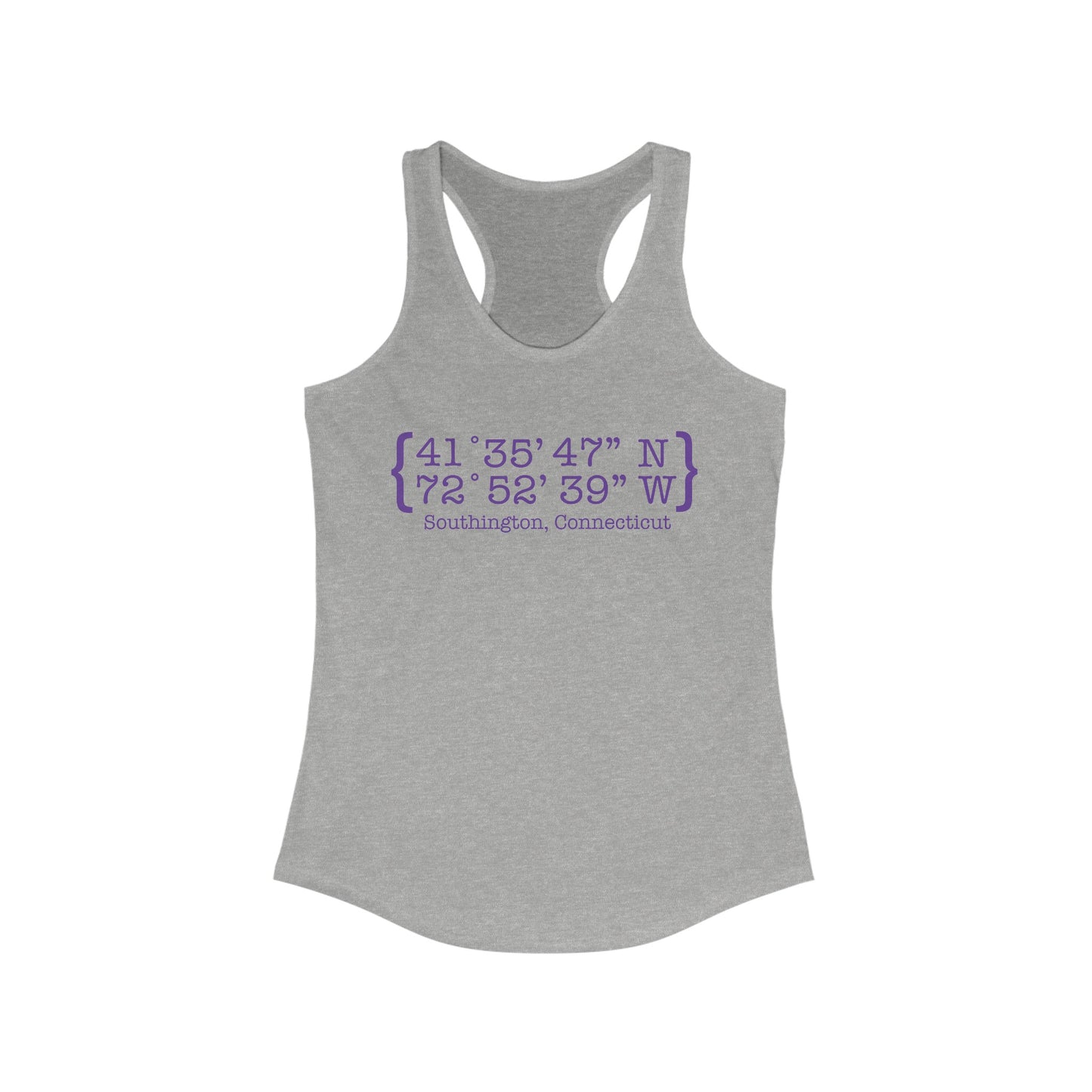 Southington Coordinates // Southington Connecticut womens tank top shirt // finding connecticut 