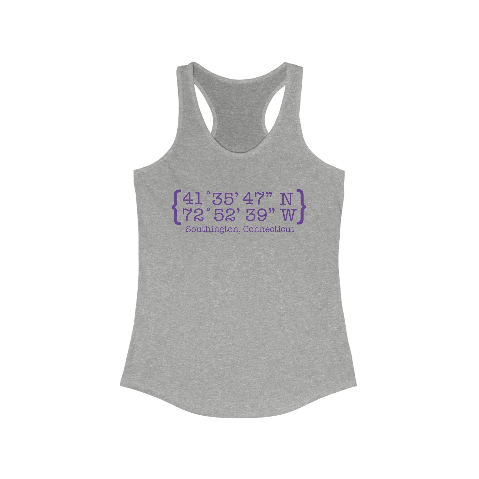 Southington Coordinates // Southington Connecticut womens tank top shirt // finding connecticut 