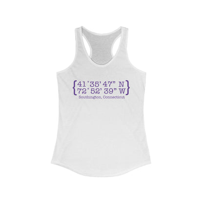 Southington Coordinates // Southington Connecticut womens tank top shirt // finding connecticut 