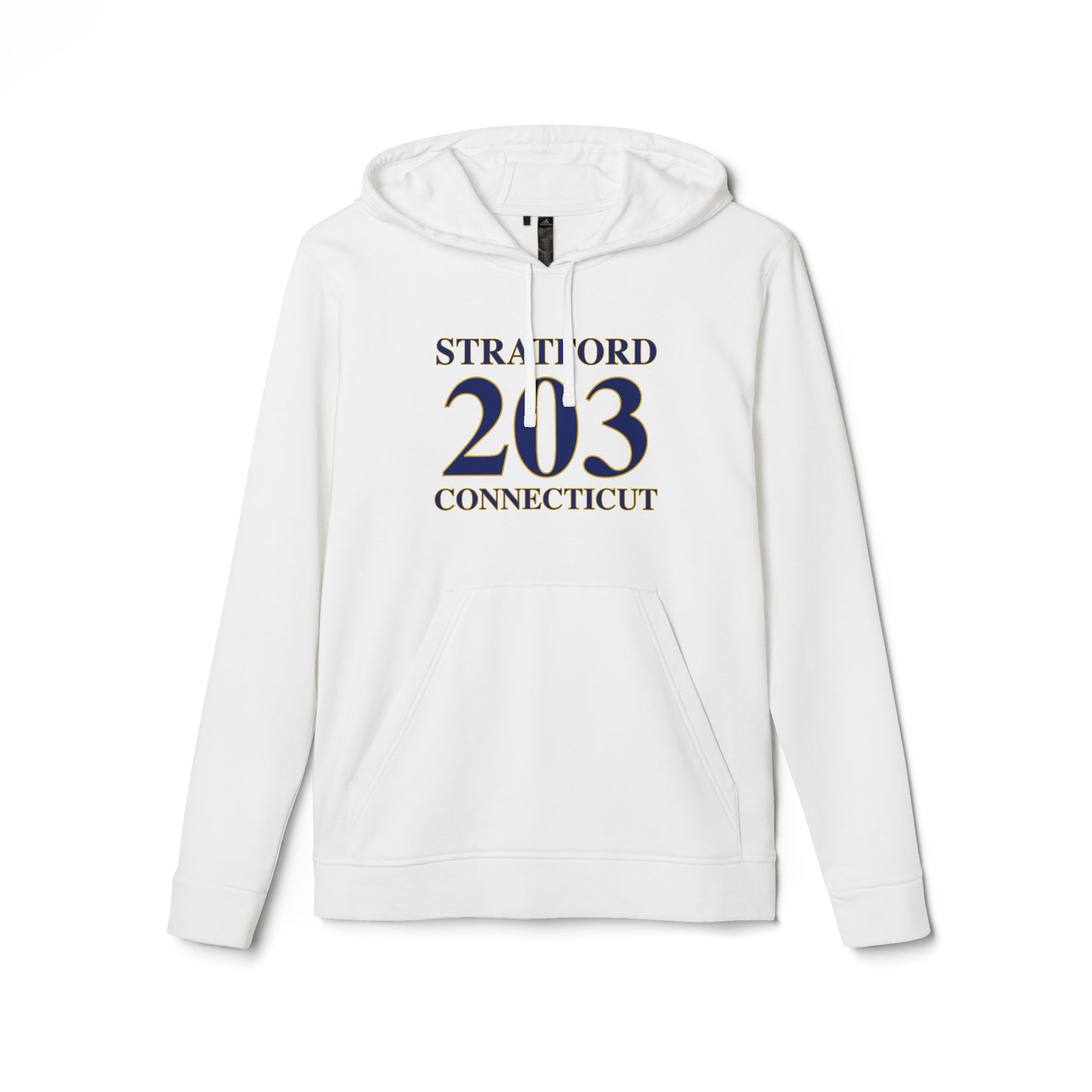 Stratford 203 Connecticut // Stratford Connecticut unisex Adidas hoodie sweatshirt /// finding connecticut 