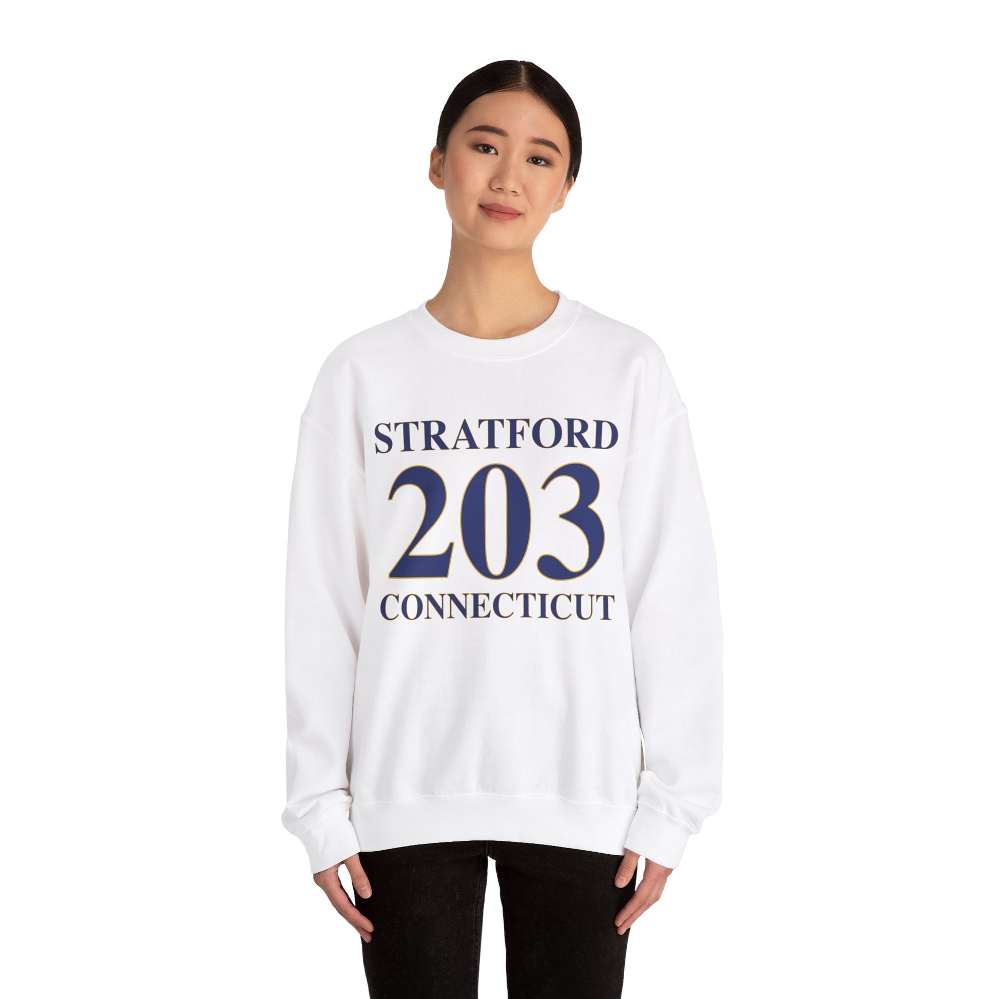 Stratford 203 Connecticut // Stratford Connecticut unisex sweatshirt /// finding connecticut 