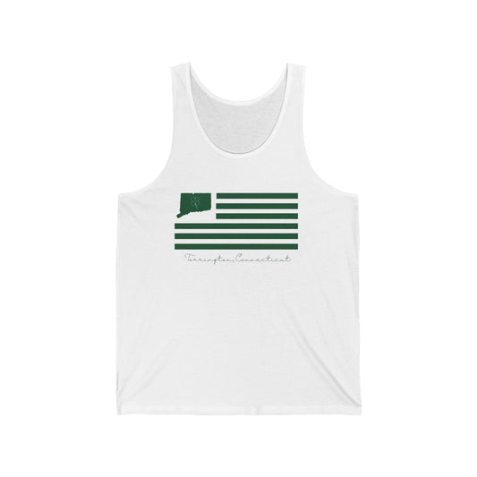 Torrington connecticut st patrick's day flag // torrington connecticut unisex tank top shirt // finding connecticut 
