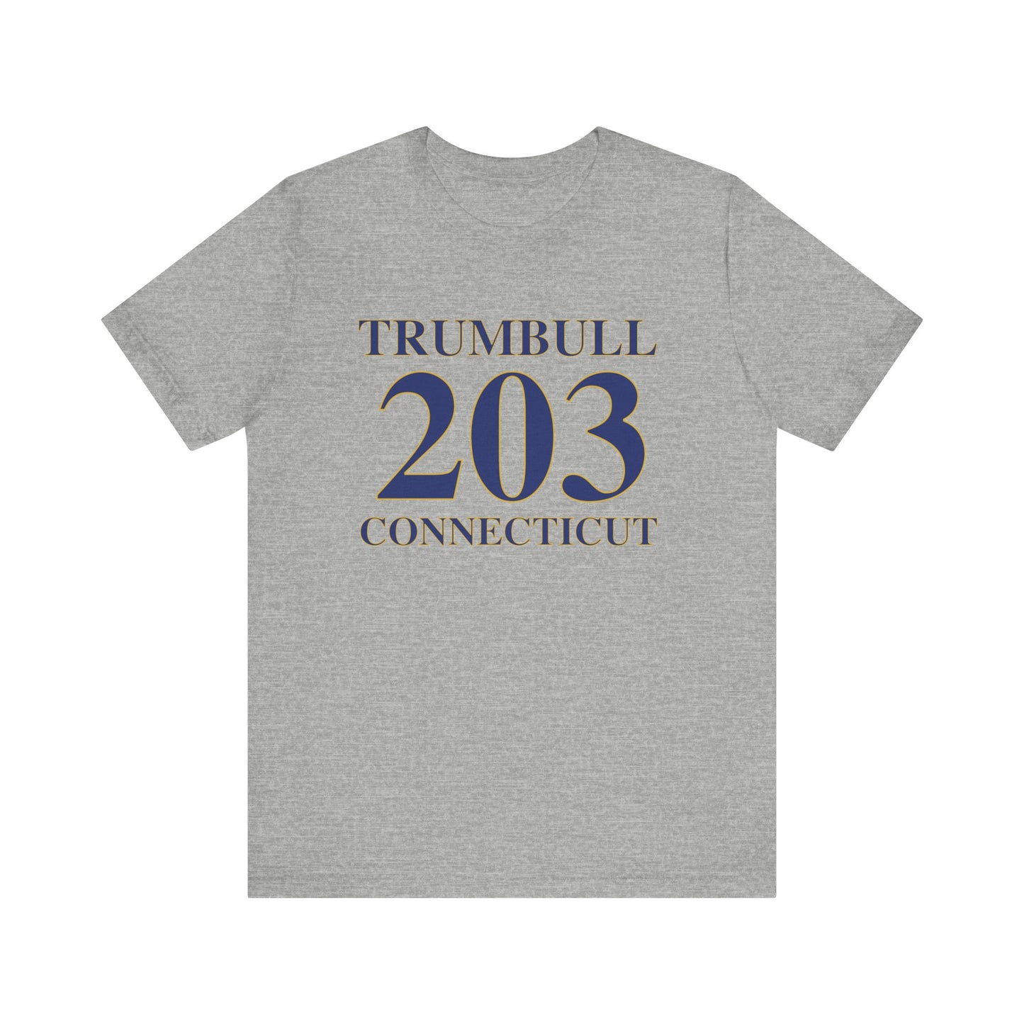 Trumbull 203 Connecticut // Trumbull Connecticut unisex t shirt  // finding connecticut 