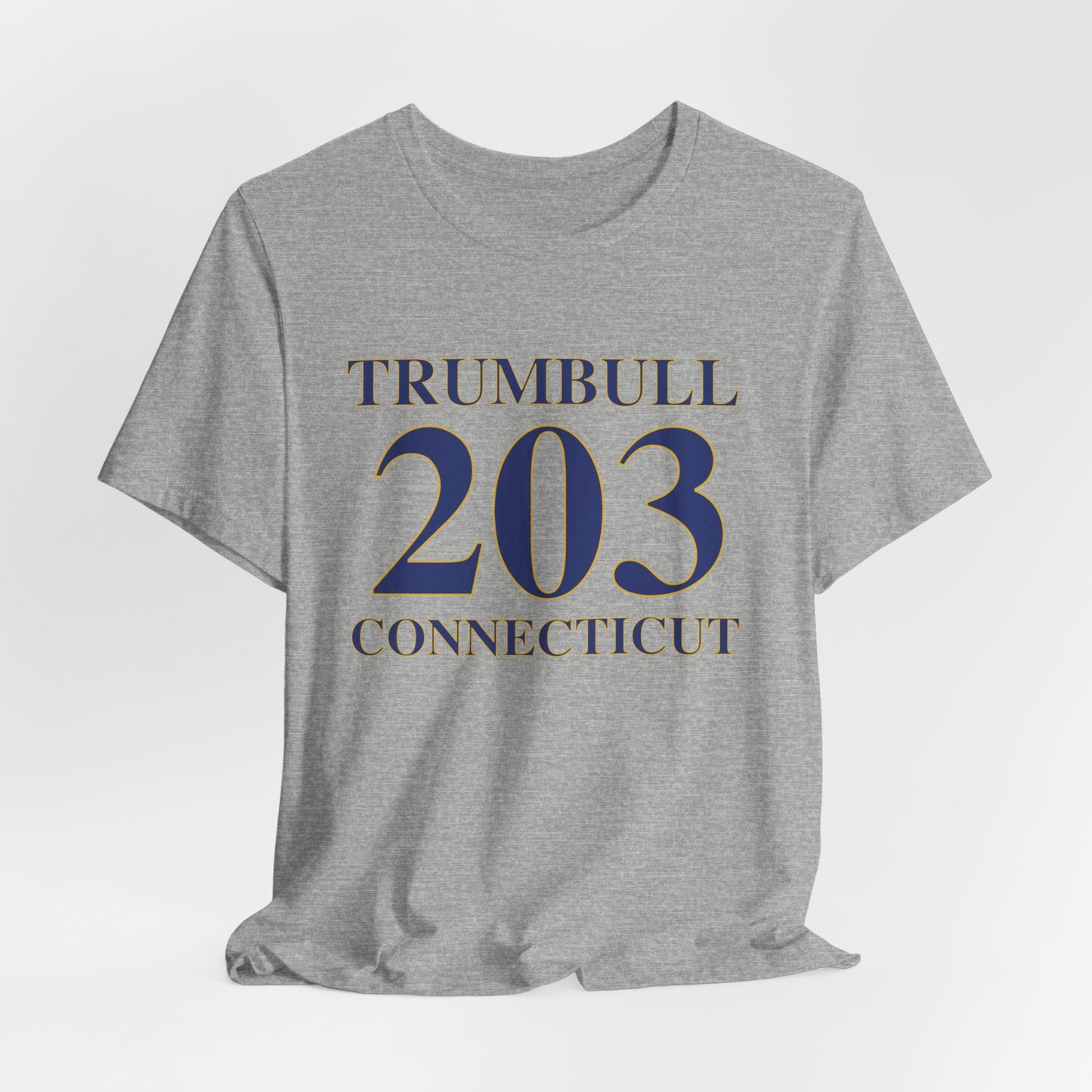 Trumbull 203 Connecticut // Trumbull Connecticut unisex t shirt  // finding connecticut 