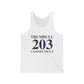 Trumbull 203 Connecticut // Trumbull Connecticut unisex tank top shirt // finding connecticut 