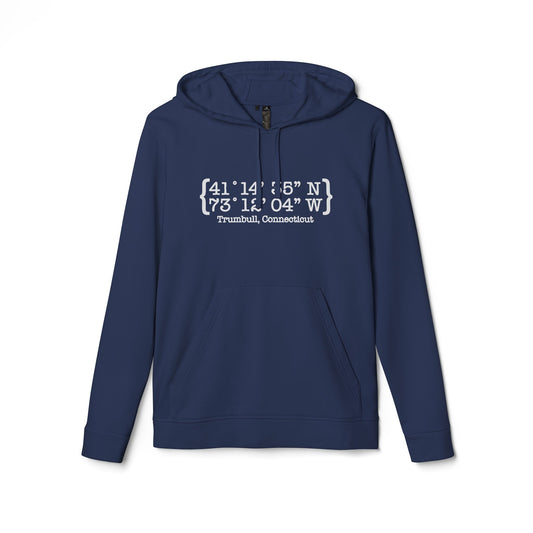 Trumbull Coordinates // Trumbull CT Adidas hoodie sweatshirts  /// finding connecticut 