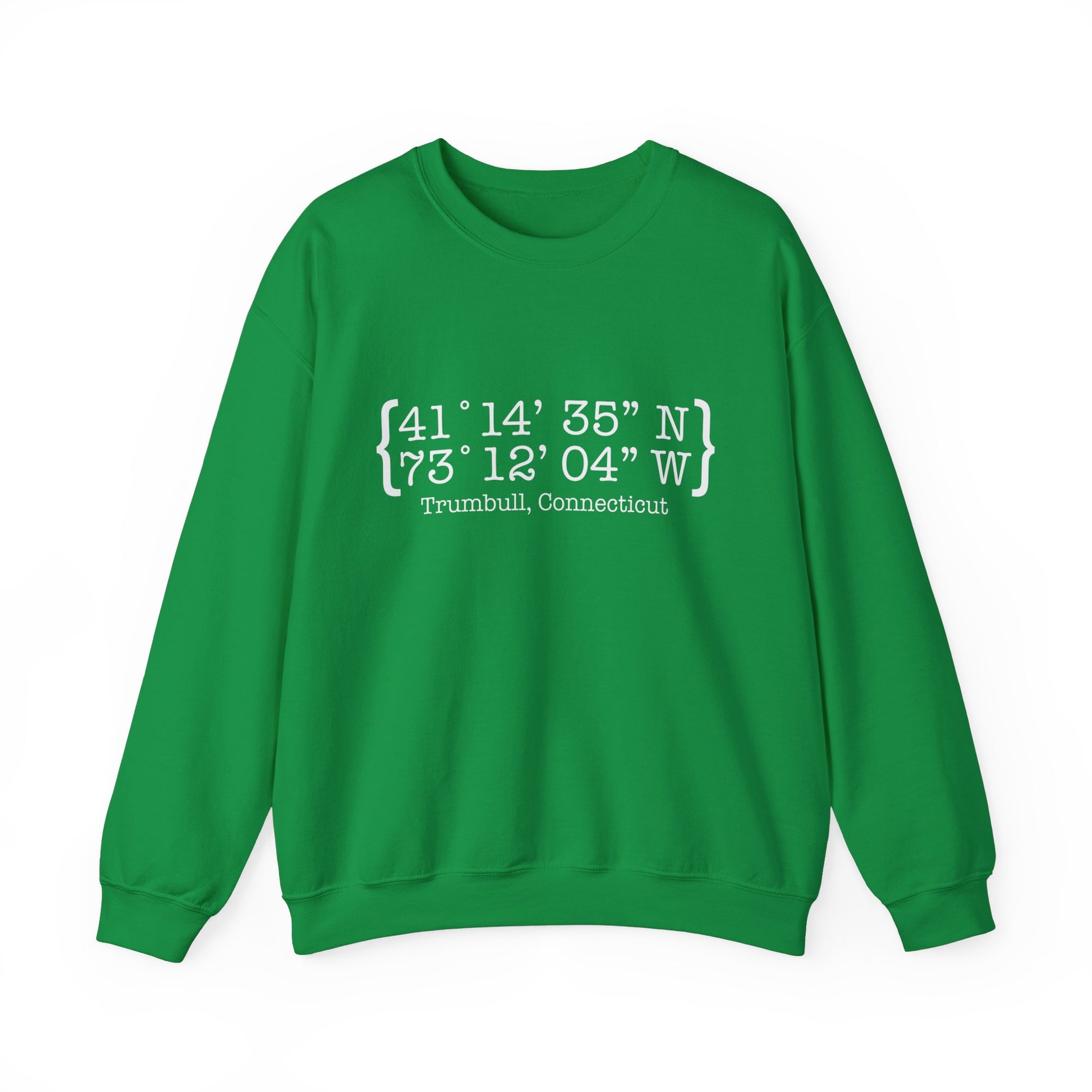 Trumbull Coordinates // Trumbull CT sweatshirts  /// finding connecticut 