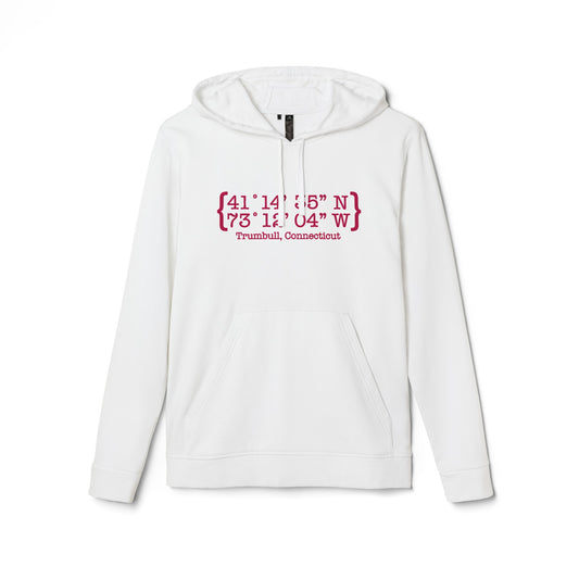 Trumbull Coordinates // Trumbull Connecticut Adidas hoodie sweatshirt /// finding connecticut 