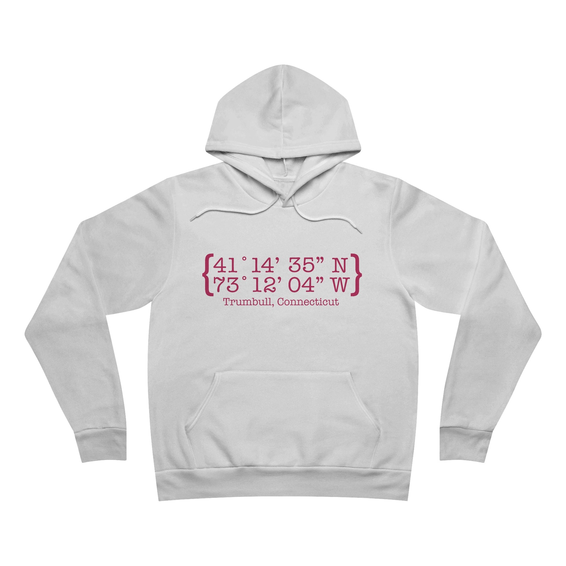 Trumbull Coordinates // Trumbull Connecticut hoodies sweatshirts  /// finding connecticut 