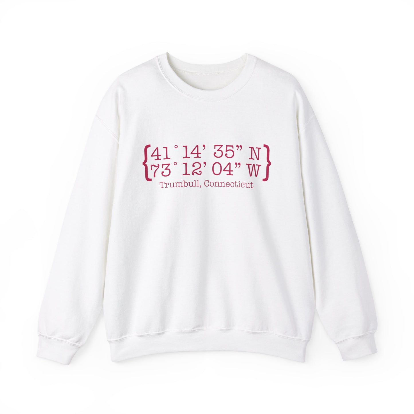 Trumbull Coordinates // Trumbull Connecticut sweatshirt /// finding connecticut 