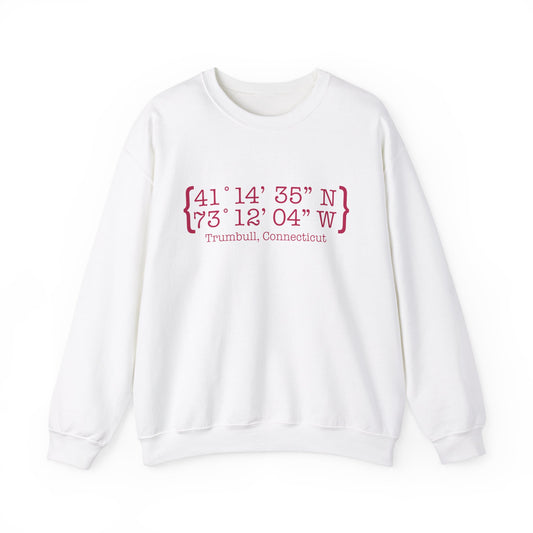 Trumbull Coordinates // Trumbull Connecticut sweatshirt /// finding connecticut 