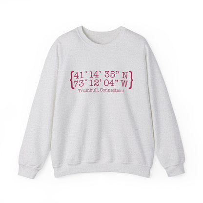 Trumbull Coordinates // Trumbull Connecticut sweatshirt /// finding connecticut 