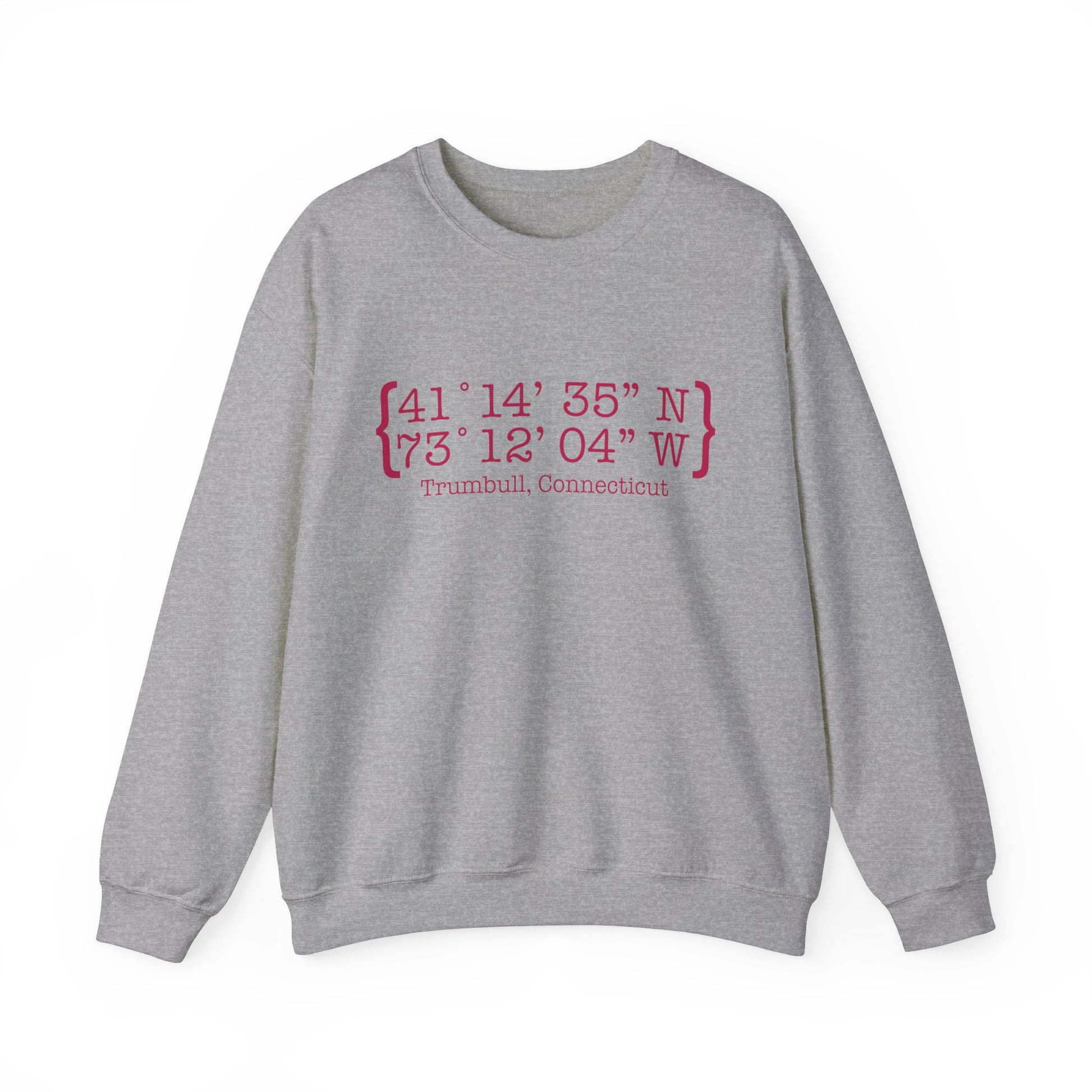 Trumbull Coordinates // Trumbull Connecticut sweatshirt /// finding connecticut 