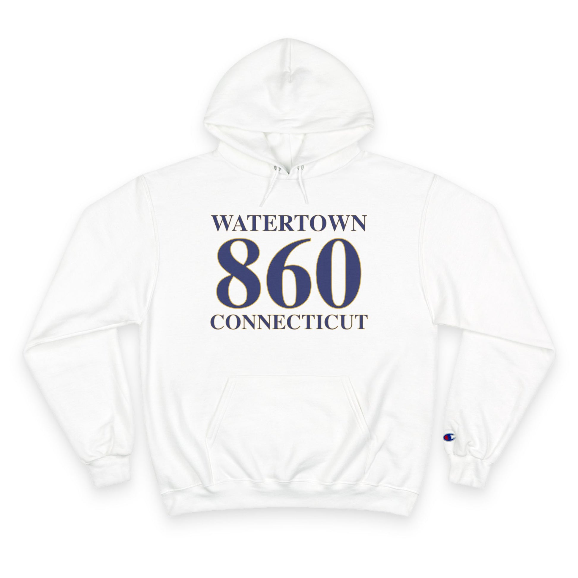 Watertown 860 Connecticut // Watertown Connecticut unisex champion hoodie // finding connecticut 