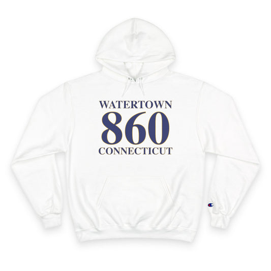 Watertown 860 Connecticut // Watertown Connecticut unisex champion hoodie // finding connecticut 