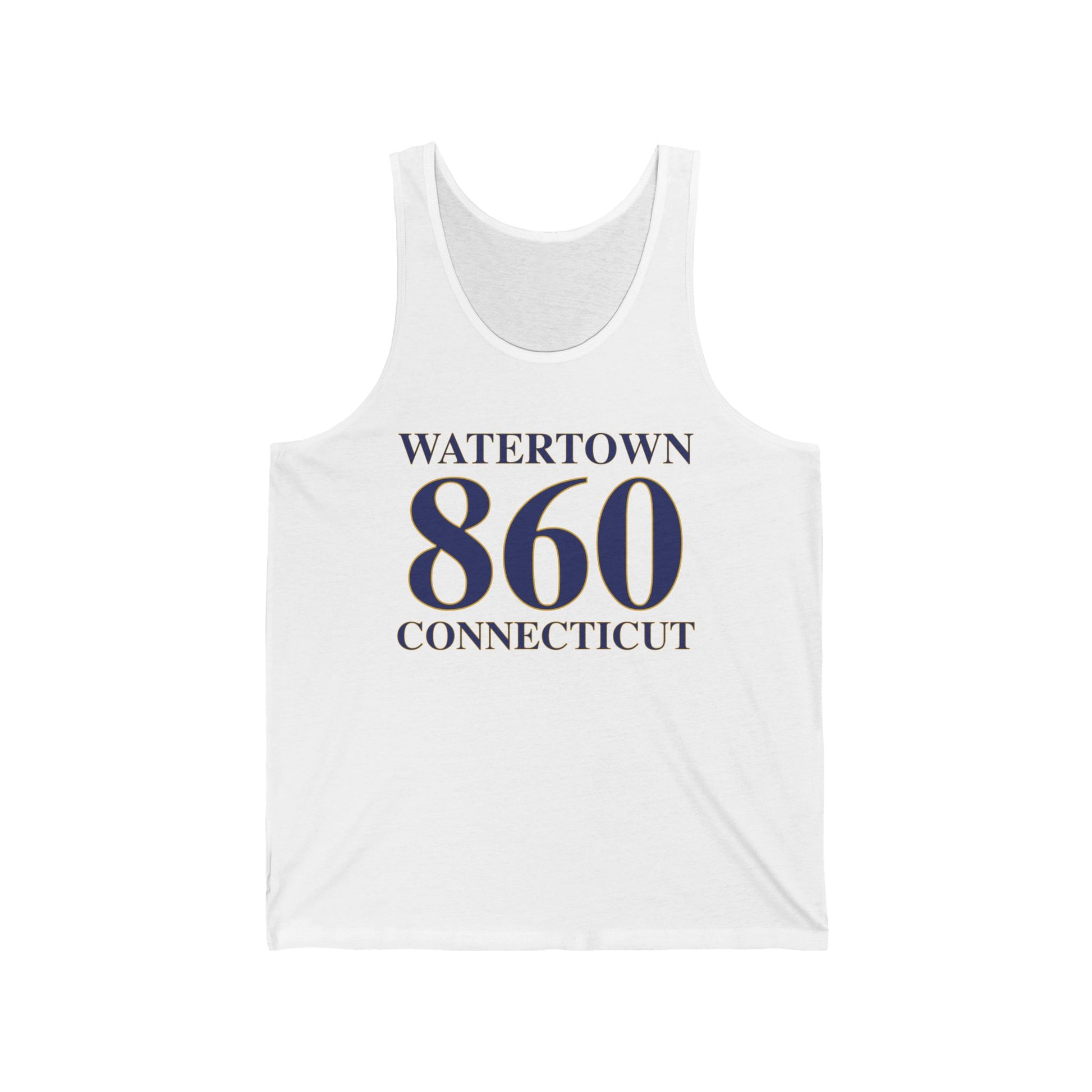 Watertown 860 Connecticut // watertown connecticut unisex tank tops // finding connecticut 
