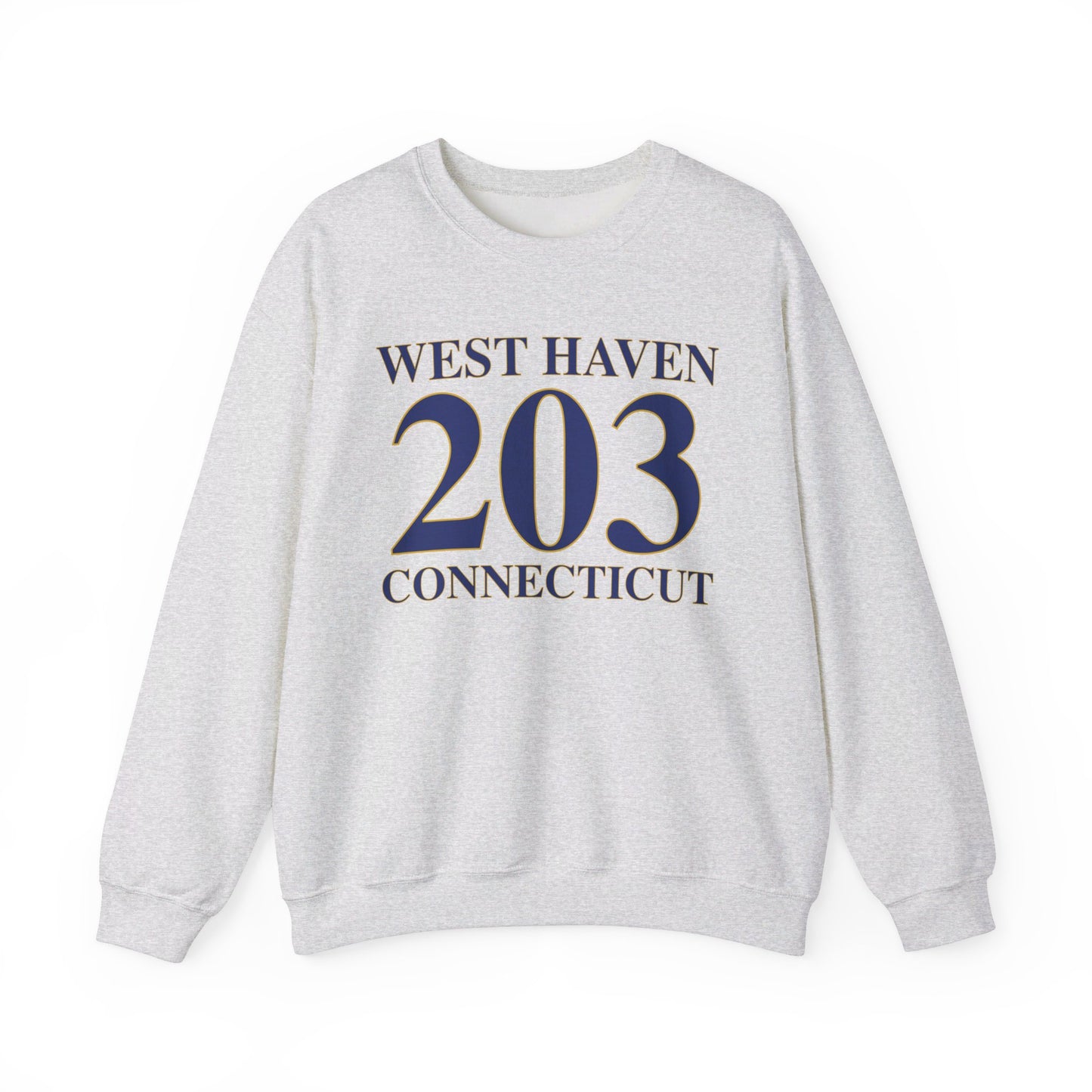West Haven 203 Connecticut // west haven connecticut  unisex sweatshirt // finding connecticut 