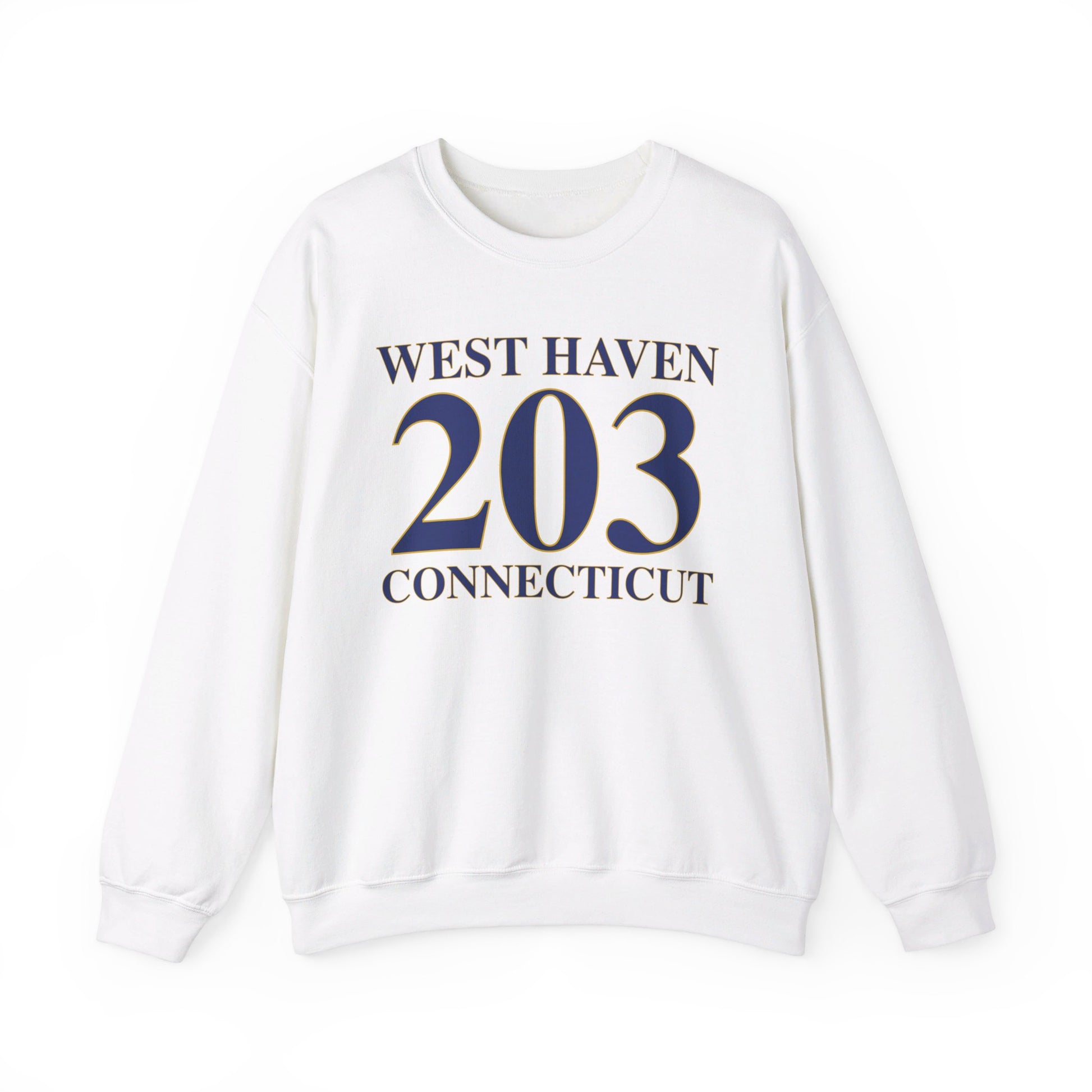 West Haven 203 Connecticut // west haven connecticut  unisex sweatshirt // finding connecticut 