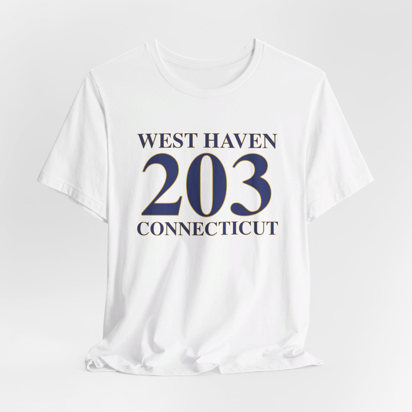 West Haven 203 Connecticut // west haven connecticut  unisex t shirts  // finding connecticut  