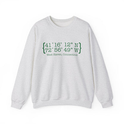 West Haven coordinates // west haven Connecticut  sweatshirt // finding connecticut 