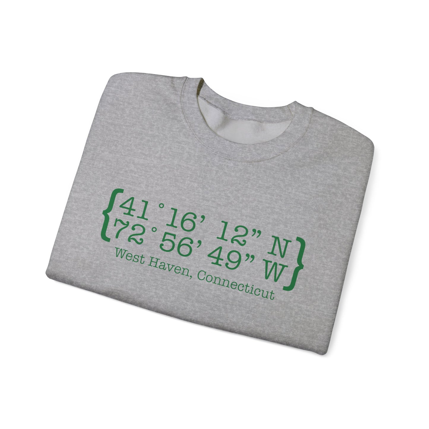 West Haven coordinates // west haven Connecticut  sweatshirt // finding connecticut 