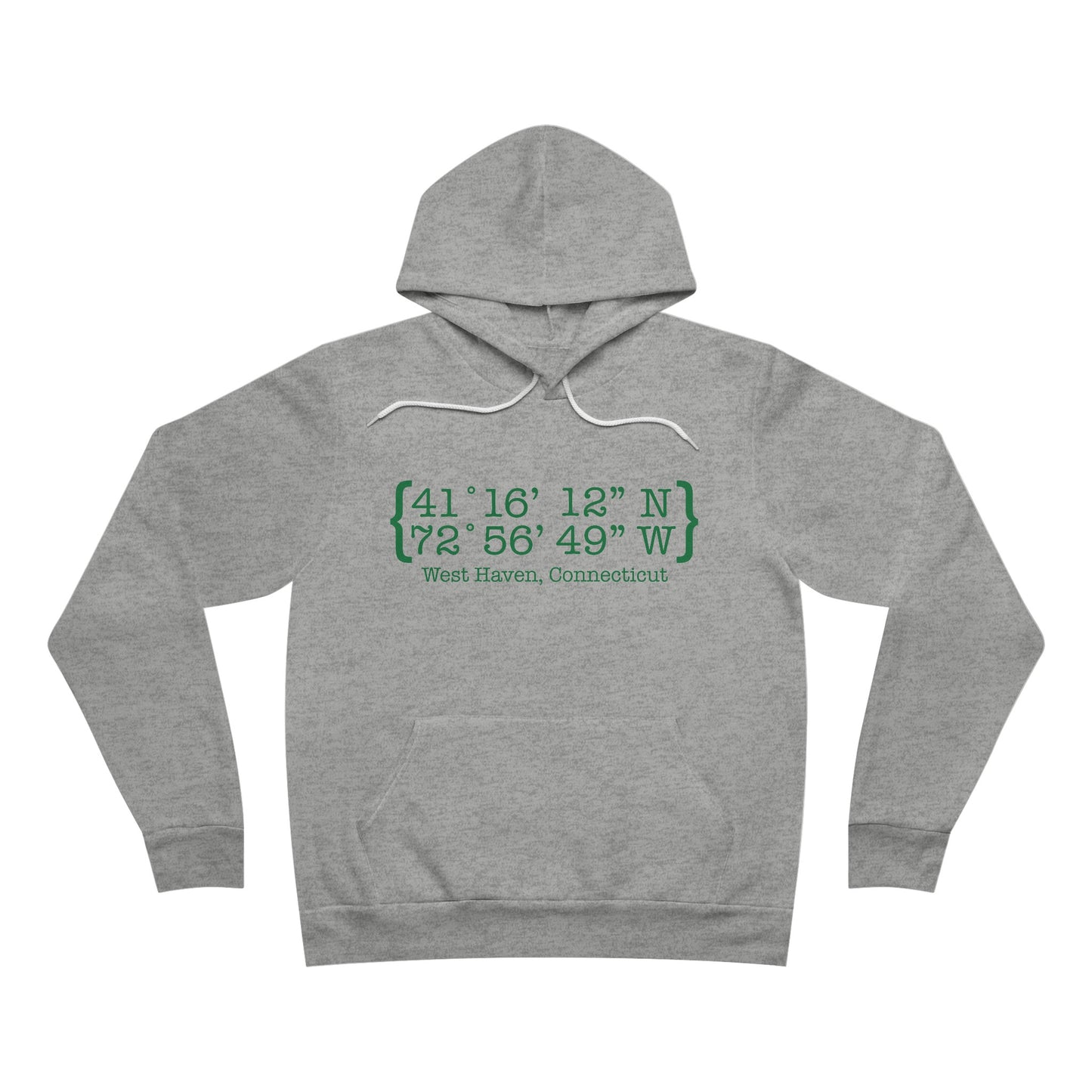 West Haven coordinates // west haven Connecticut  unisex hoodie sweatshirt  // finding connecticut 