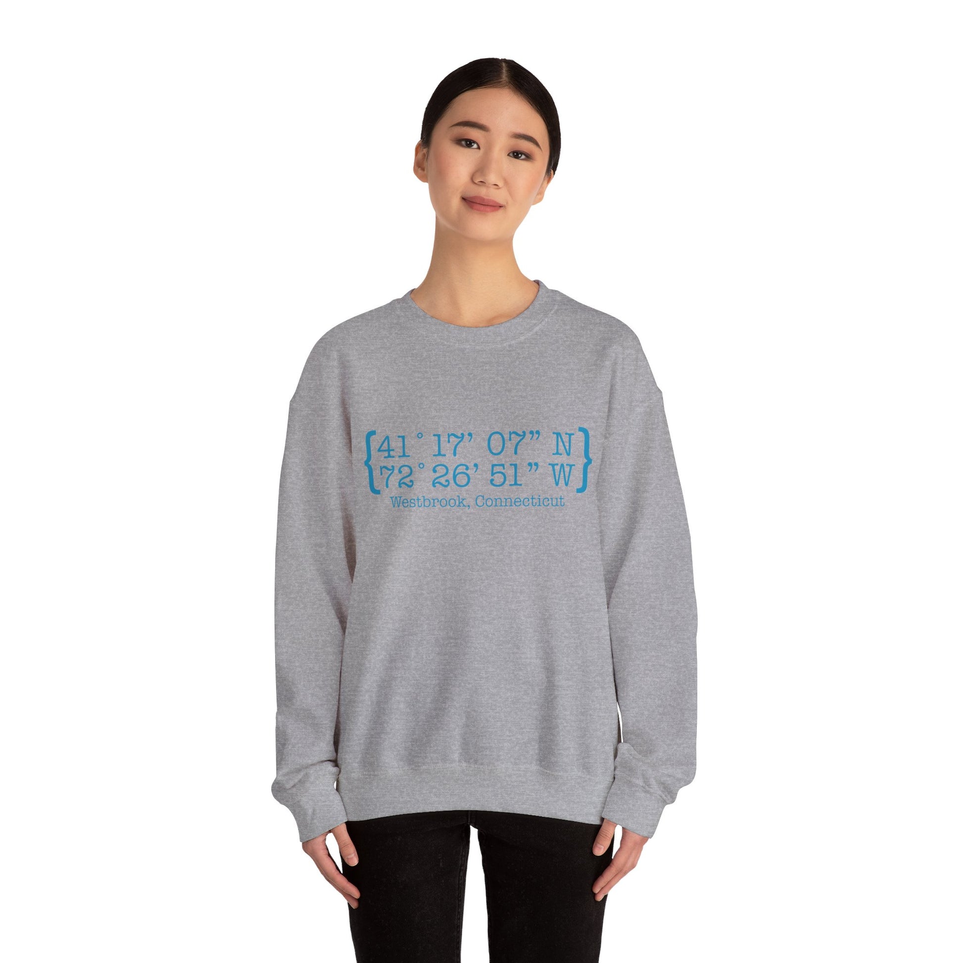 Westbrook Coordinates  // Westbrook connecticut sweatshirt /// finding connecticut 