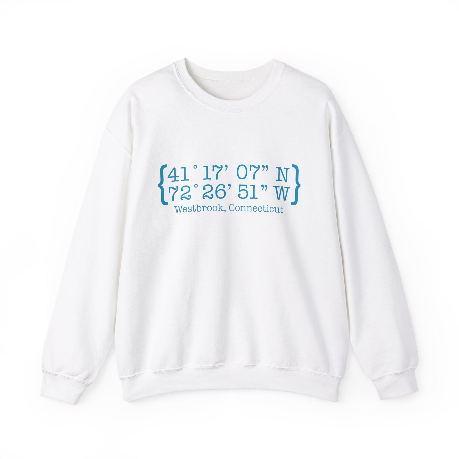 Westbrook Coordinates  // Westbrook connecticut sweatshirt /// finding connecticut 