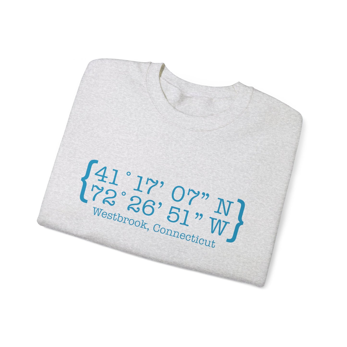 Westbrook Coordinates  // Westbrook connecticut sweatshirt /// finding connecticut 