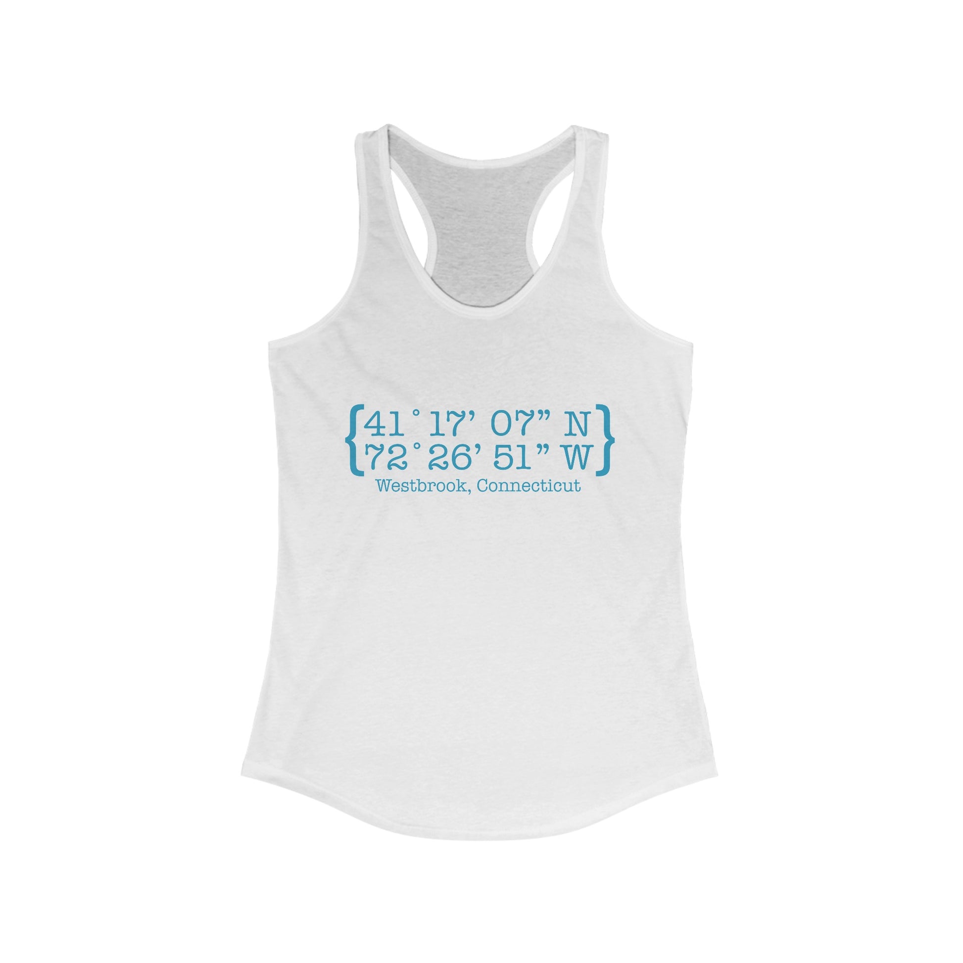 Westbrook Coordinates  // Westbrook connecticut woman's  tank top shirt /// finding connecticut  