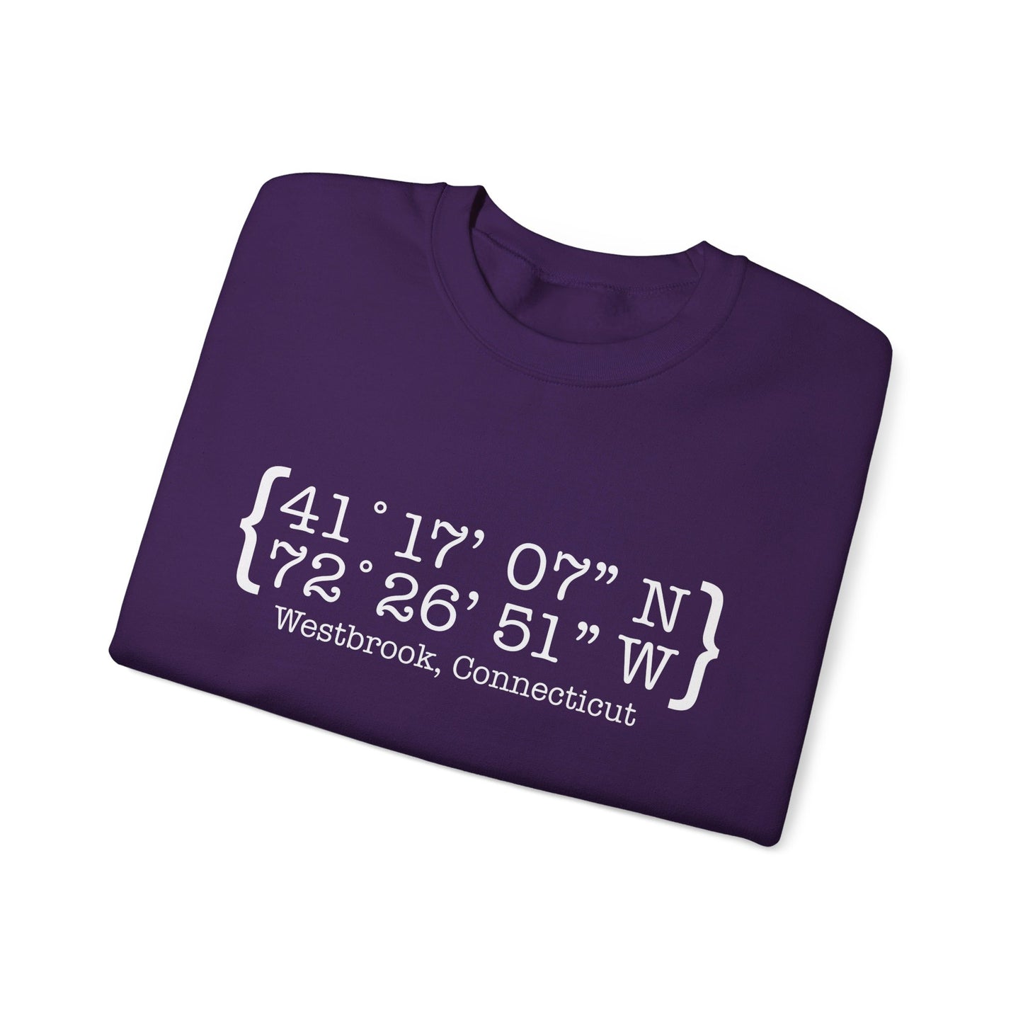 Westbrook Coordinates // Westbrook ct sweatshirt// finding connecticut 