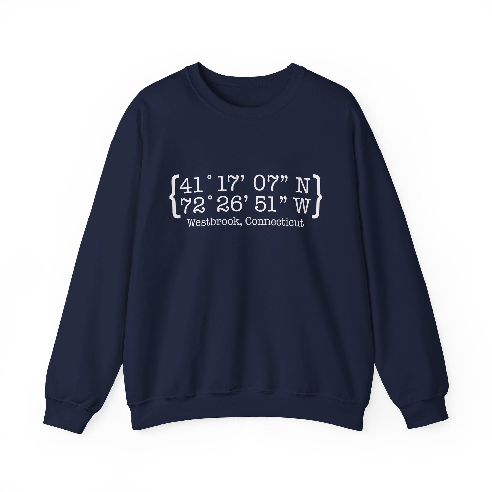 Westbrook Coordinates // Westbrook ct sweatshirt// finding connecticut 