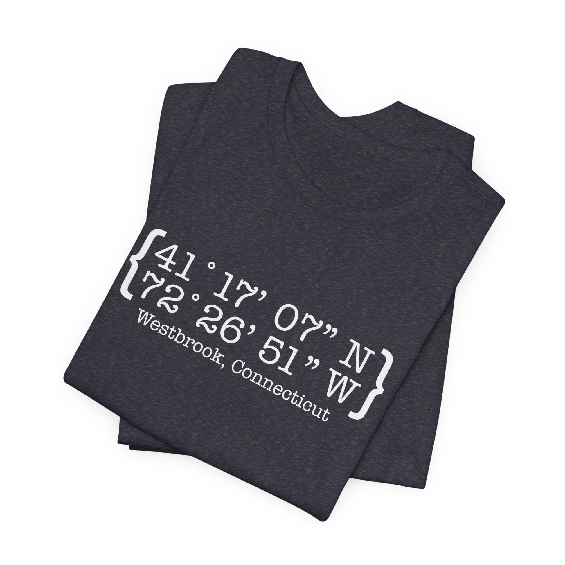 Westbrook Coordinates // Westbrook ct  t shirt // finding connecticut 
