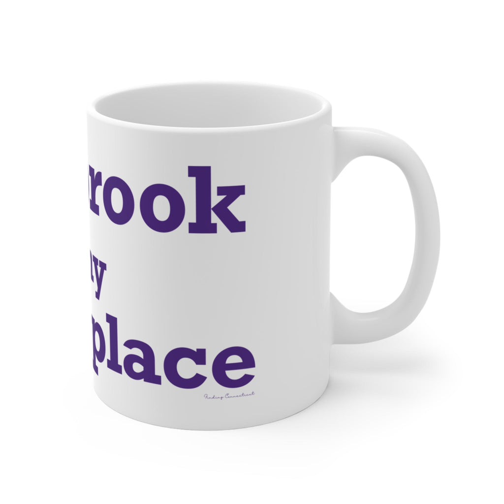 Westbrook is my happy place mug - Westbrook connecticut gifts and merch by finding connecticut 