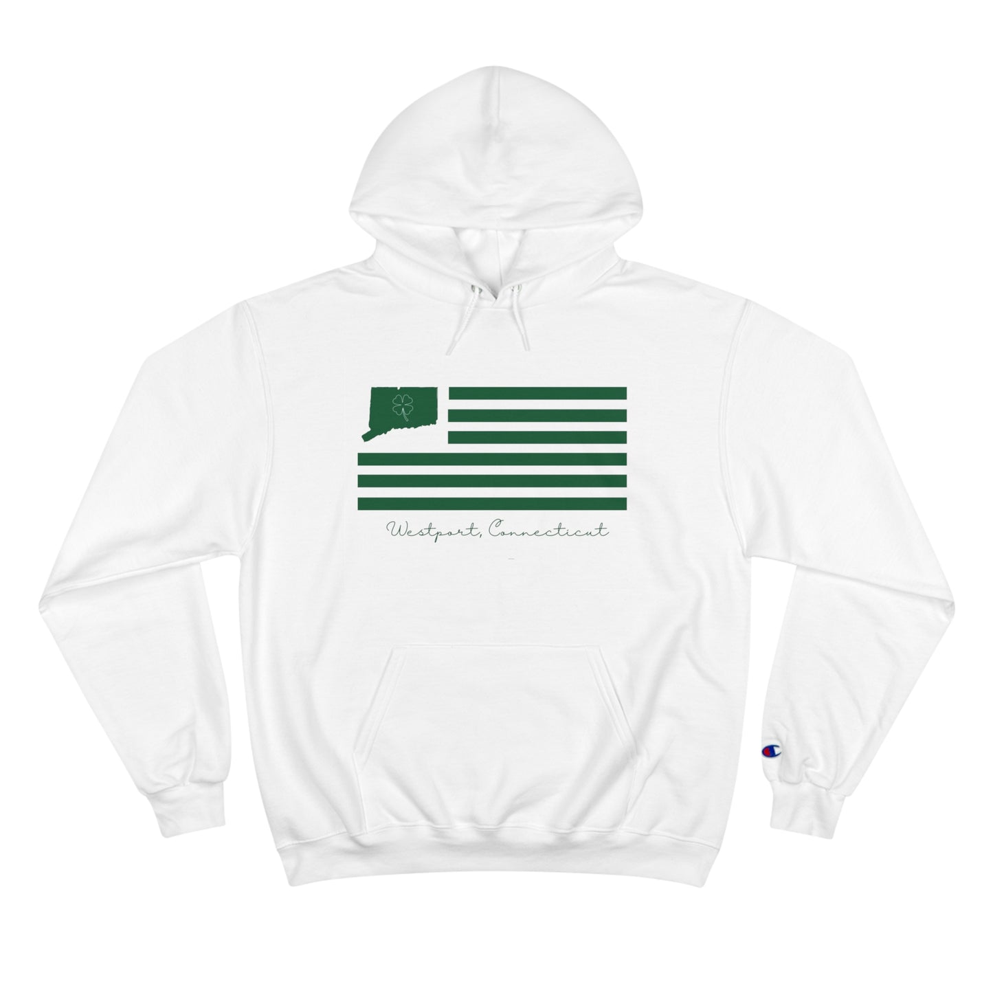 Westport Connecticut Champion Hoodie sweatshirt 