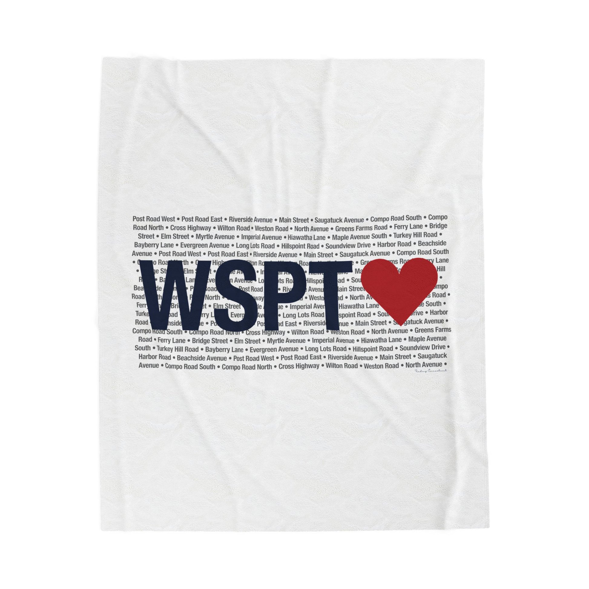 Westport Love Blanket // Westport connecticut blanket // Westport Connecticut gifts and merch // Finding Connecticut 