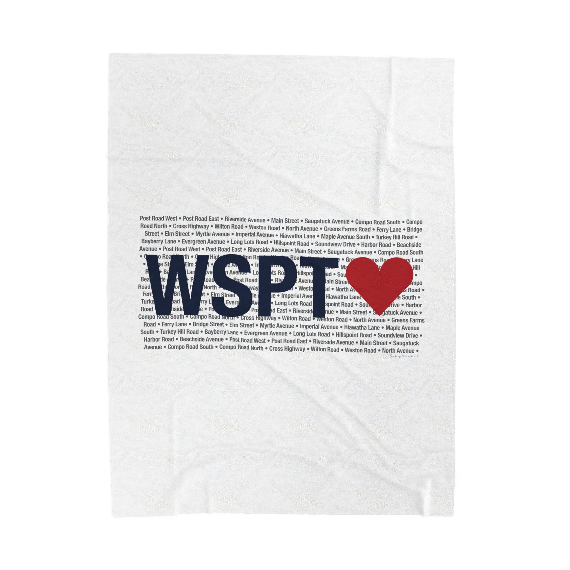 Westport Love Blanket // Westport connecticut blanket // Westport Connecticut gifts and merch // Finding Connecticut 