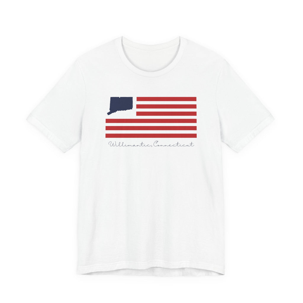 Willimantic connecticut flag t shirt - willimantic Connecticut gifts and merch by finding connecticut 