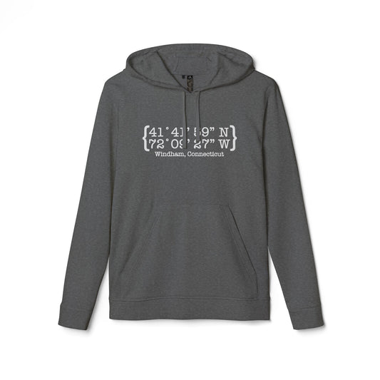 Windham Coordinates // Windham CT unisex  adidas hoodie sweatshirt  // finding connecticut 