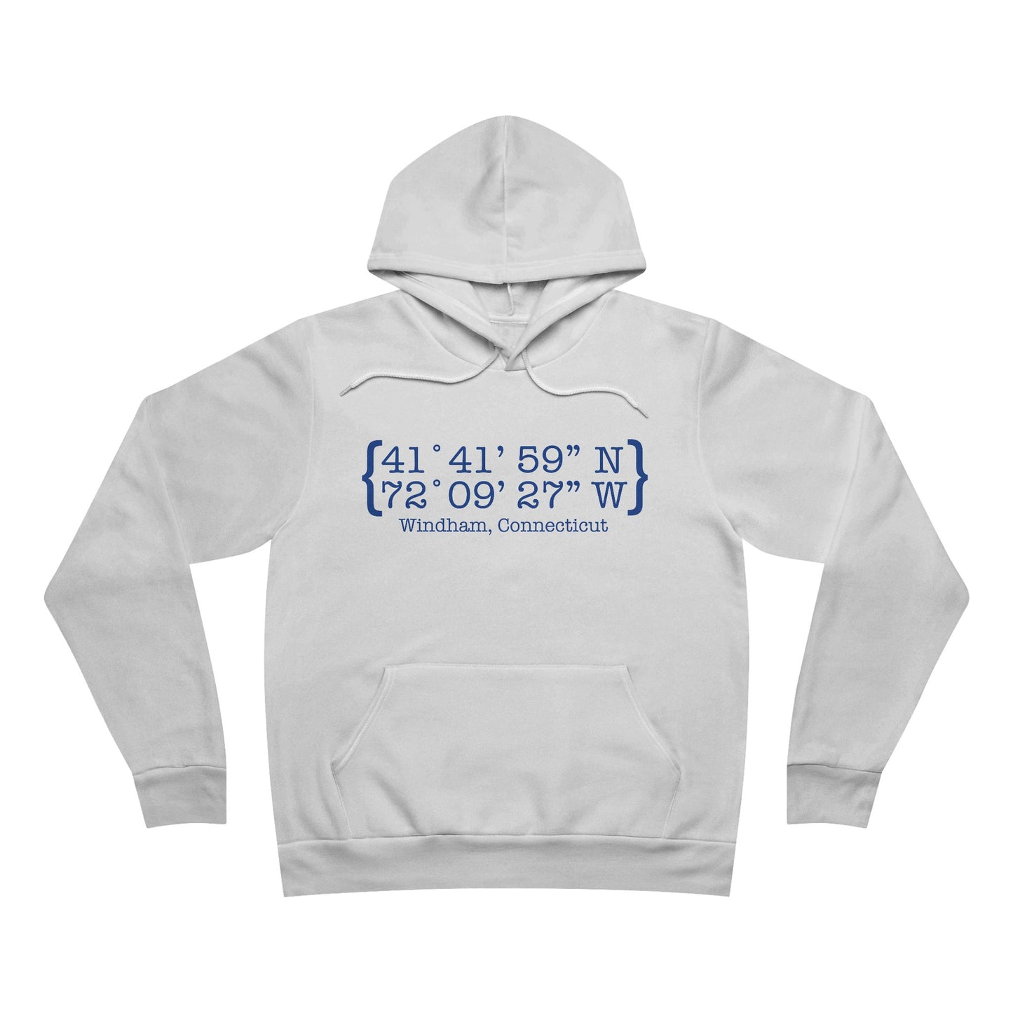 Windham Coordinates // windham connecticut unisex hoodie sweatshirt // finding connecticut 