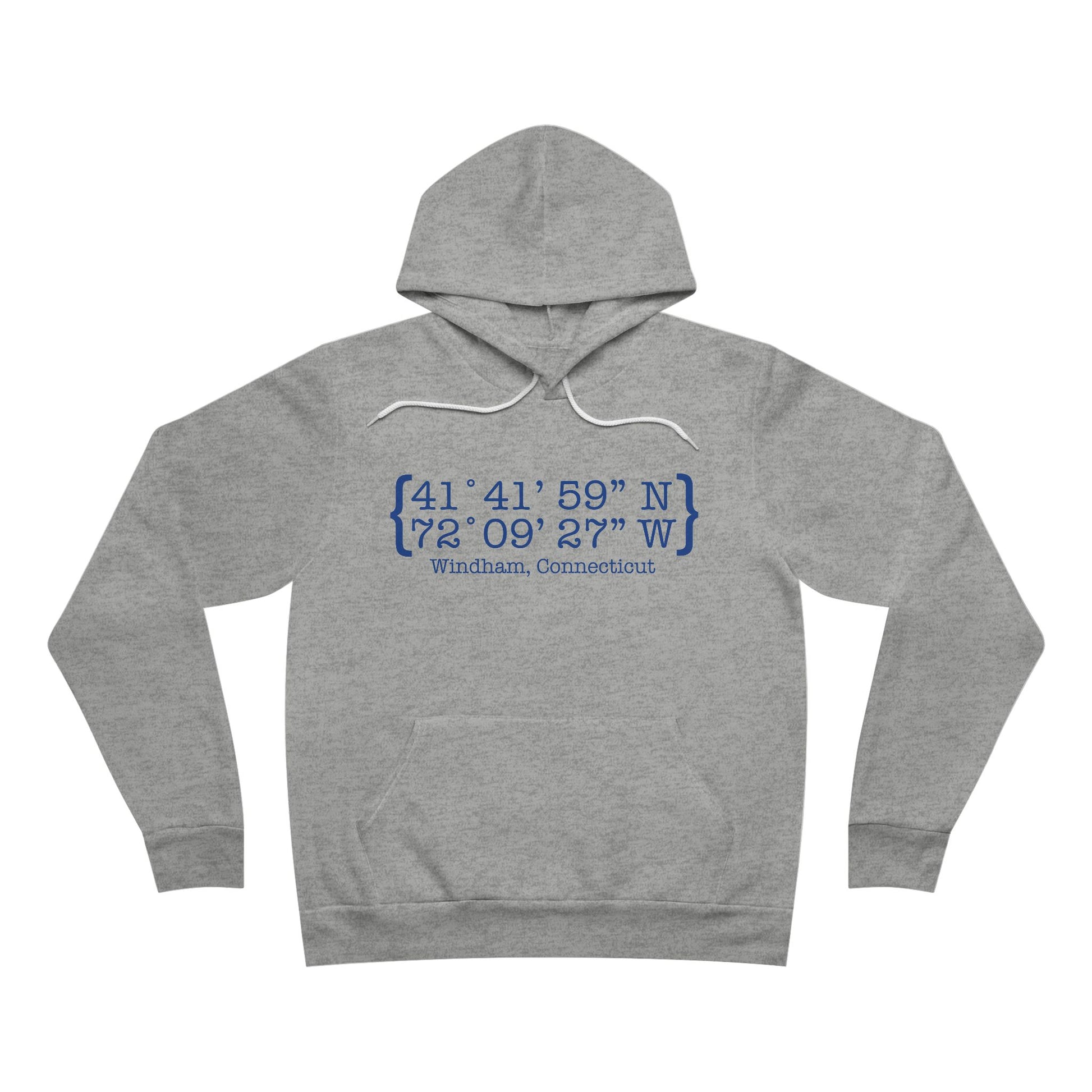 Windham Coordinates // windham connecticut unisex hoodie sweatshirt // finding connecticut 