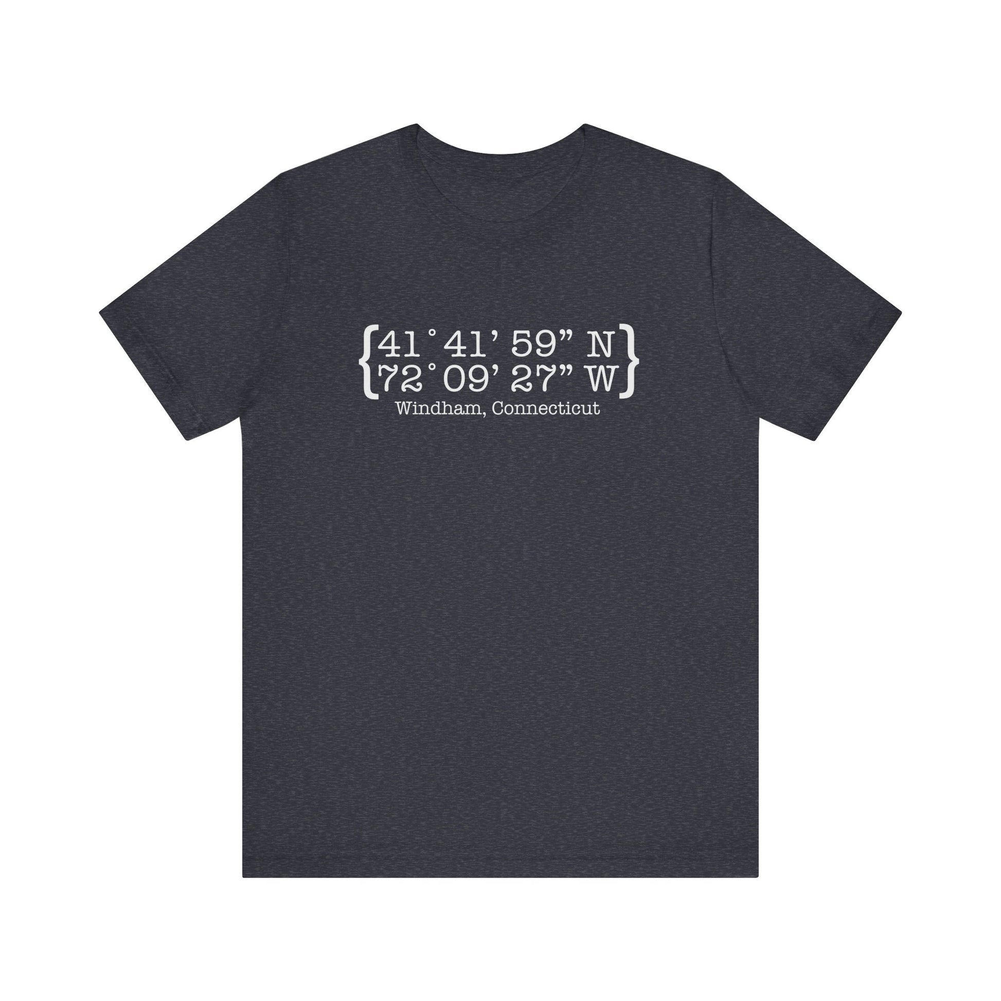 Windham Coordinates // windham ct t shirts // finding connecticut 
