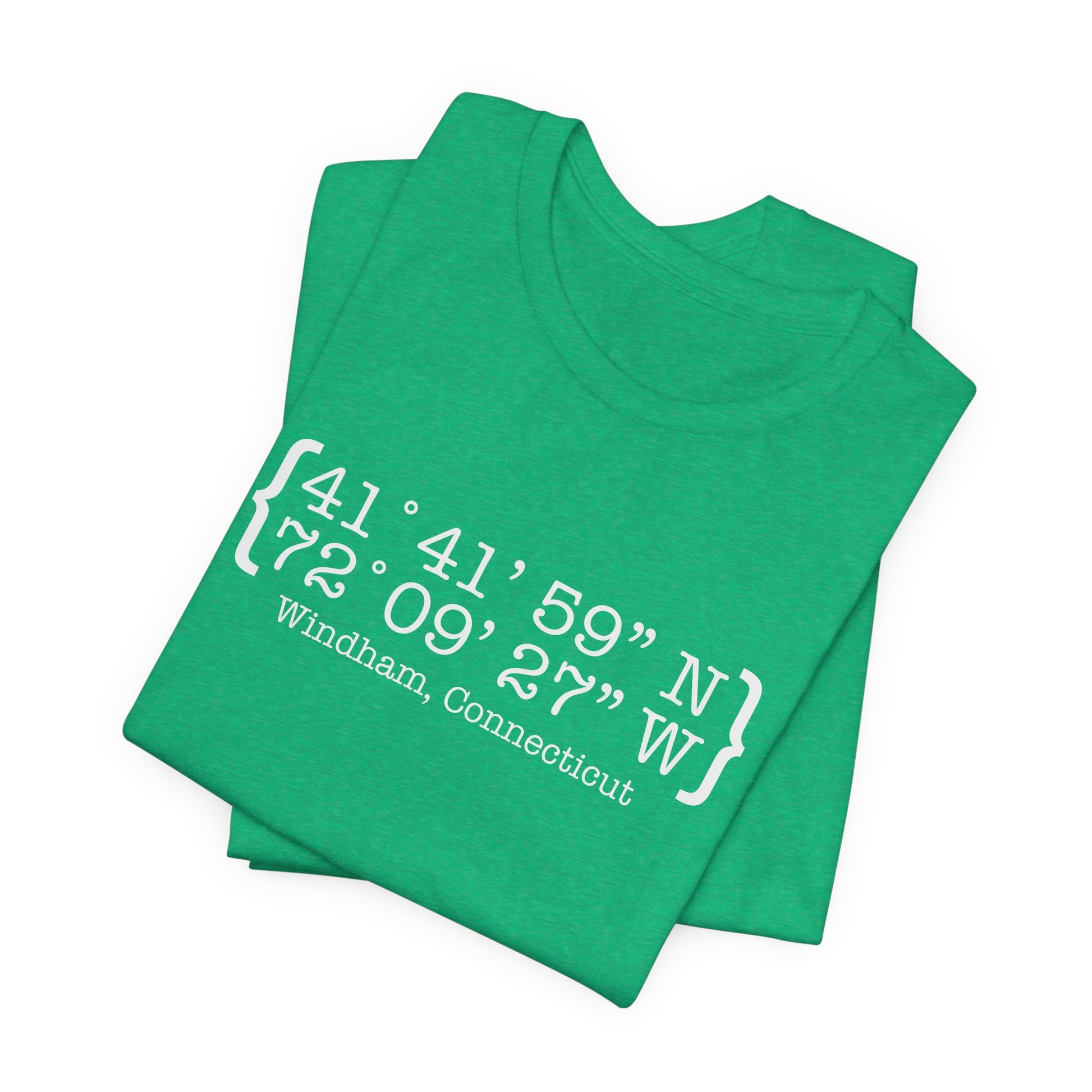 Windham Coordinates // windham ct t shirts // finding connecticut 