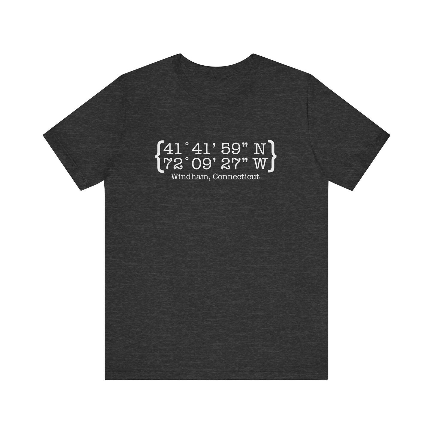 Windham Coordinates // windham ct t shirts // finding connecticut 
