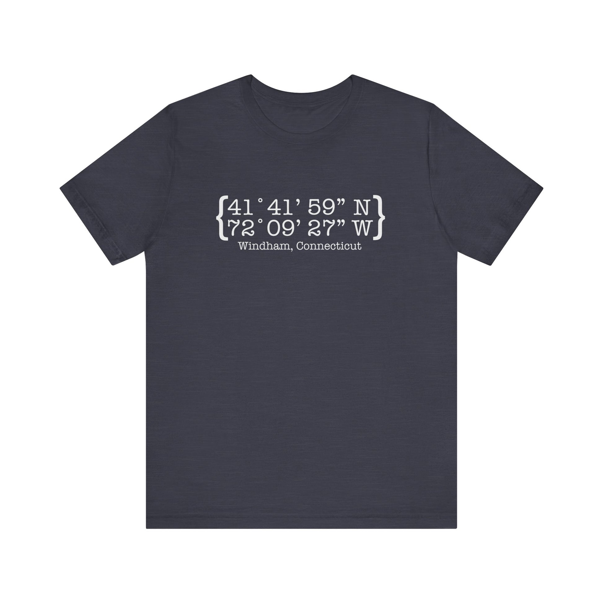 Windham Coordinates // windham ct t shirts // finding connecticut 