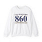 east hartord 860 connecticut / east hartford connecticut unisex sweatshirt // finding connecticut