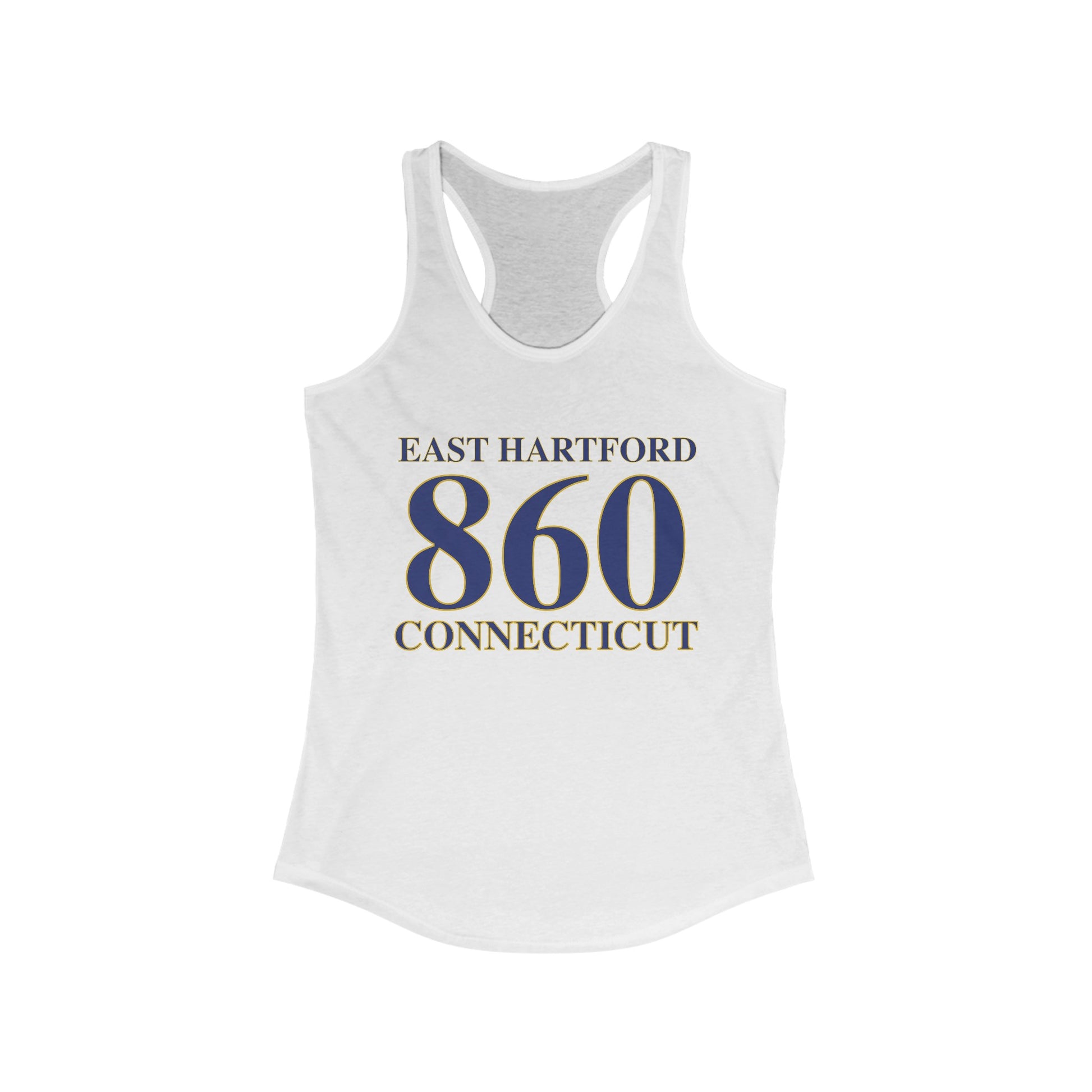 east hartord 860 connecticut / east hartford connecticut womens tank top shirt // finding connecticut 