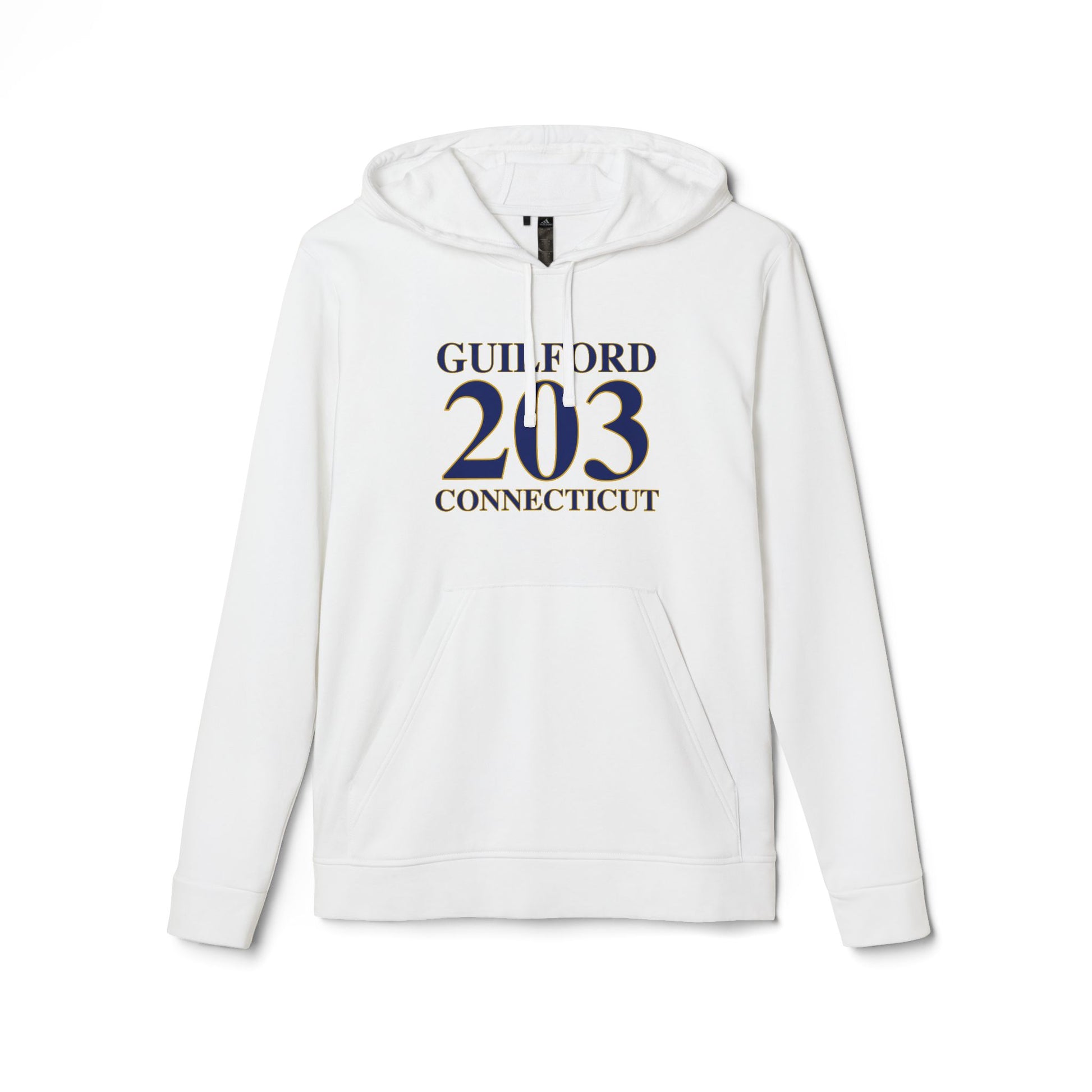guilford 203 Connecticut// guilford connecticut unisex adidas hoodie sweatshirt   / finding connecticut 