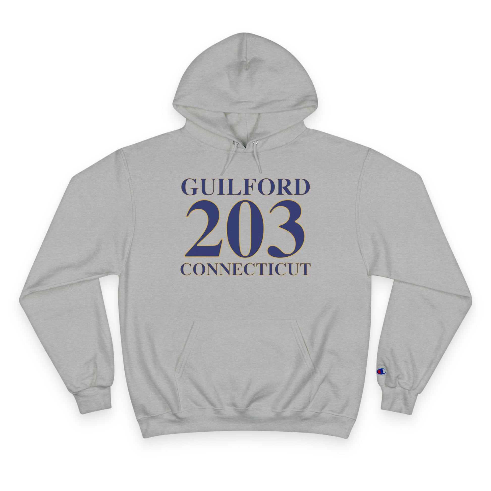 guilford 203 Connecticut// guilford connecticut unisex champion hoodie sweatshirts // finding connecticut 