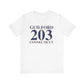 guilford 203 Connecticut// guilford connecticut unisex t shirts // finding connecticut 